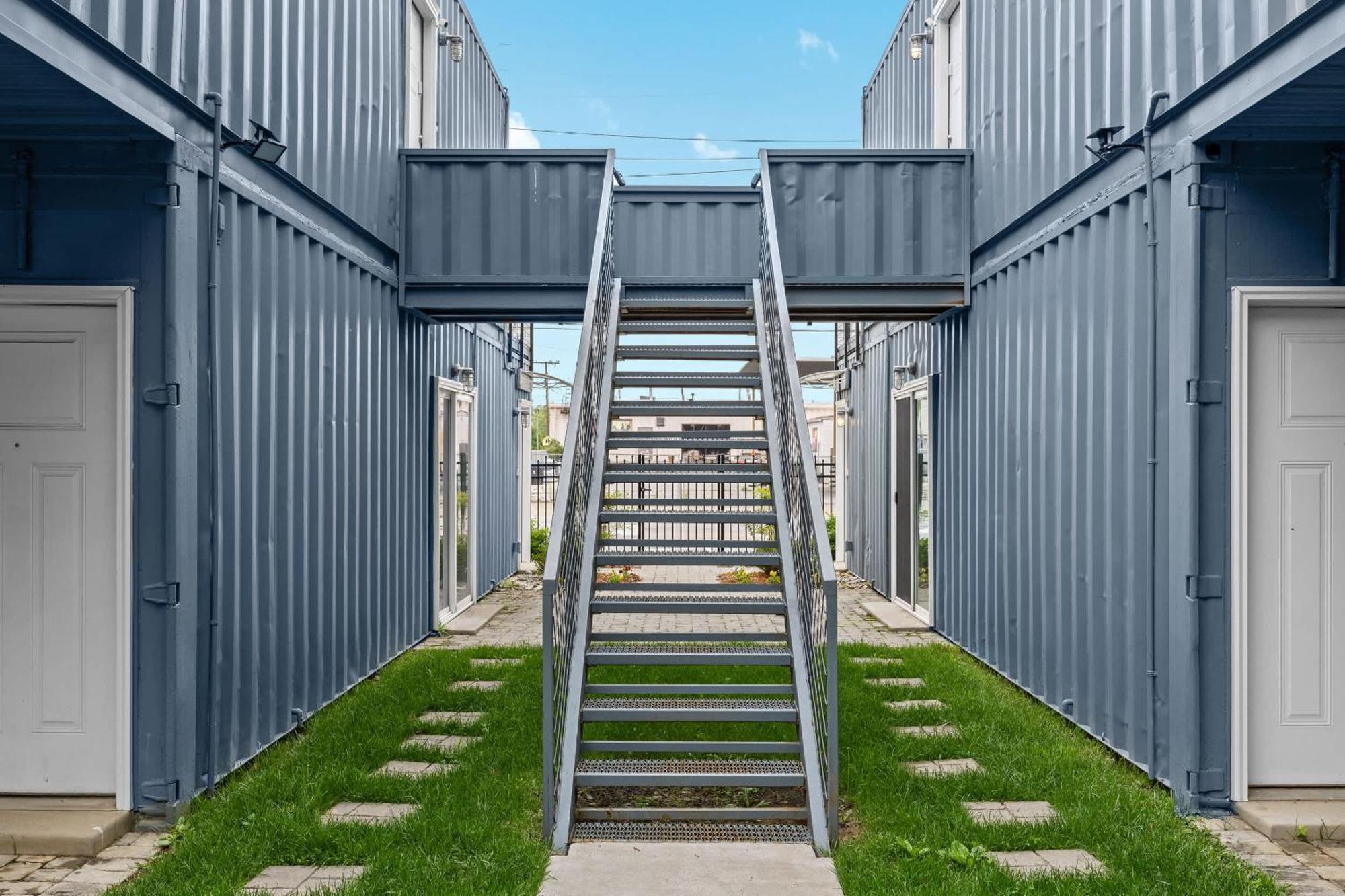 Apartment 2-story Shipping Container Retreat Unit #5 & #6 Louisville
