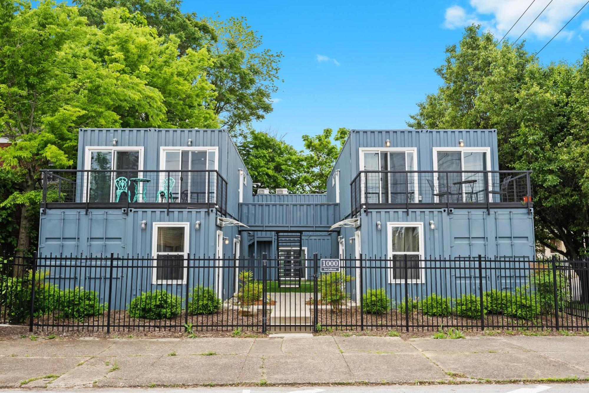 Apartment 2-story Shipping Container Retreat Unit #5 & #6